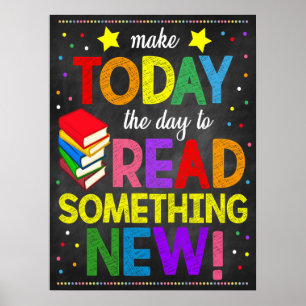 Poster de Leitura da Escola