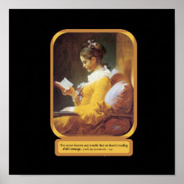 Poster de Leitura de Mulher