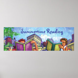 Poster de Leitura de Verão
