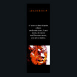 Poster de Leitura Pop de Lion de Liderança Motivac<br><div class="desc">Imagens Motivacionais sobre Liberdade e Coragem</div>