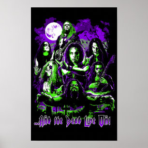 Pôster de Lendas do Metal - Os Mortos Vivem!