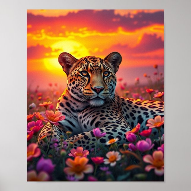 Poster de Leopardo (Frente)