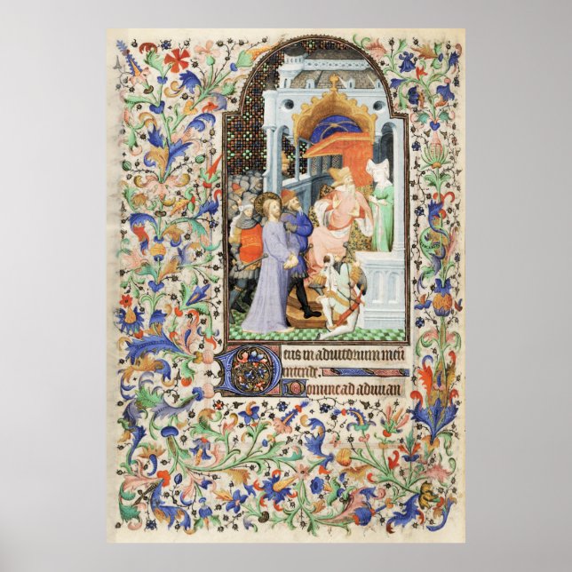 Pôster De Levis Book of Hours, Illustration 11 (Frente)