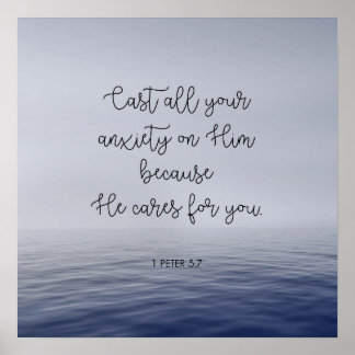 Poster Dê-lhe toda a sua ansiedade