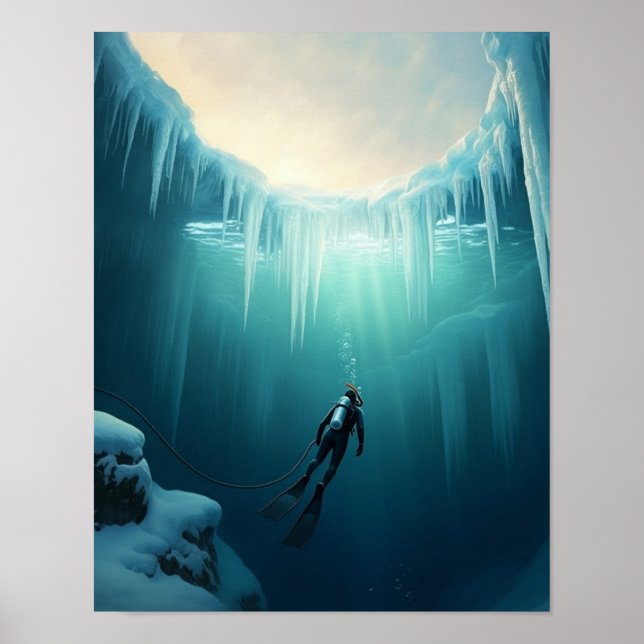 Poster Dê-lhes um chute na toca de gelo (Frente)