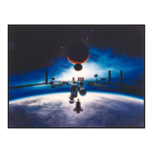 Poster de Liberdade da Estação Espacial