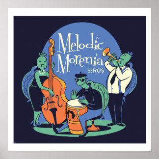 POSTER de libertação do ROS Melódico Morenia