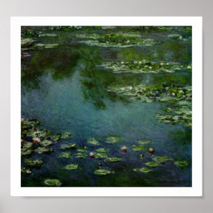 Poster de Lillies da água de Monet