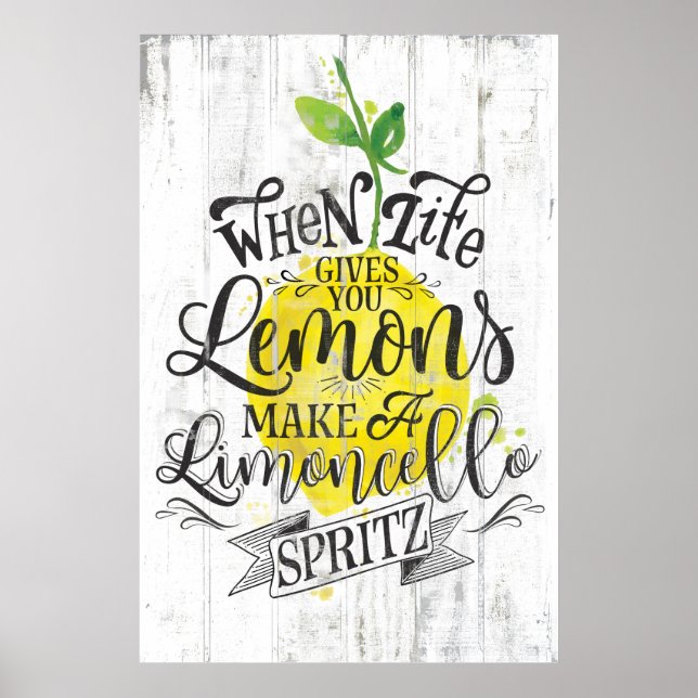 POSTER de Limoncello ORIGINAL (Frente)