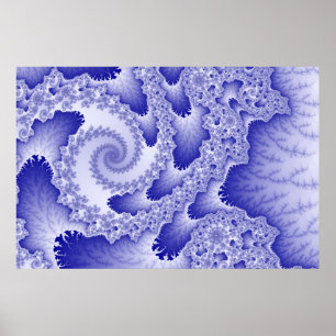 Poster de línguas azuis