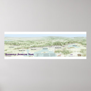 poster de linha costeira de Bonneville de 2023