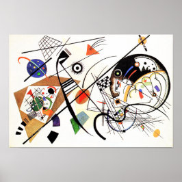 Poster de Linha Transversa Kandinsky