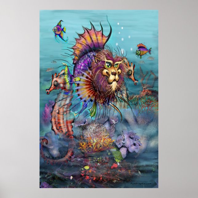 Poster de lionfish (Frente)
