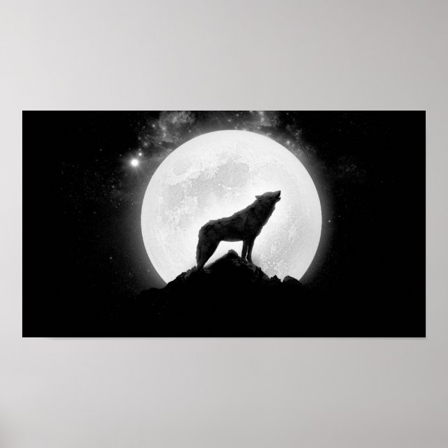 poster de lobo (Frente)