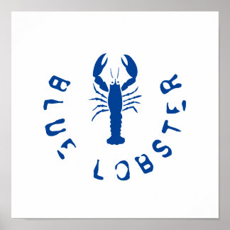 POSTER DE LOBSTÁCULO AZUL