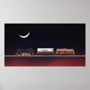 Poster de Locomotiva de Tensão