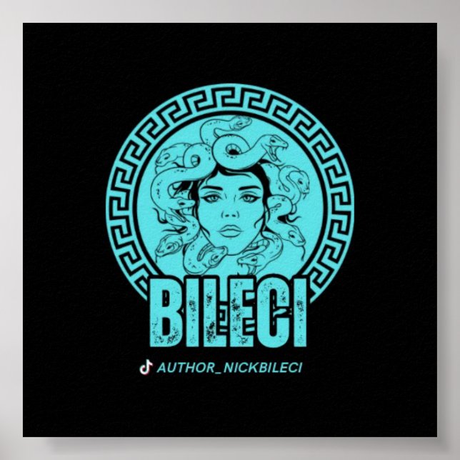 Poster de logotipo Bileci (Frente)