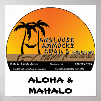 Poster de logotipo da empresa