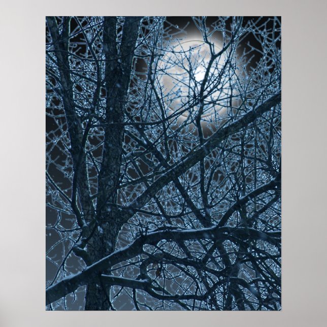 POSTER DE LUA ESCURA (Frente)