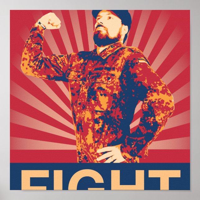 Poster de Luta de Bruce (Frente)