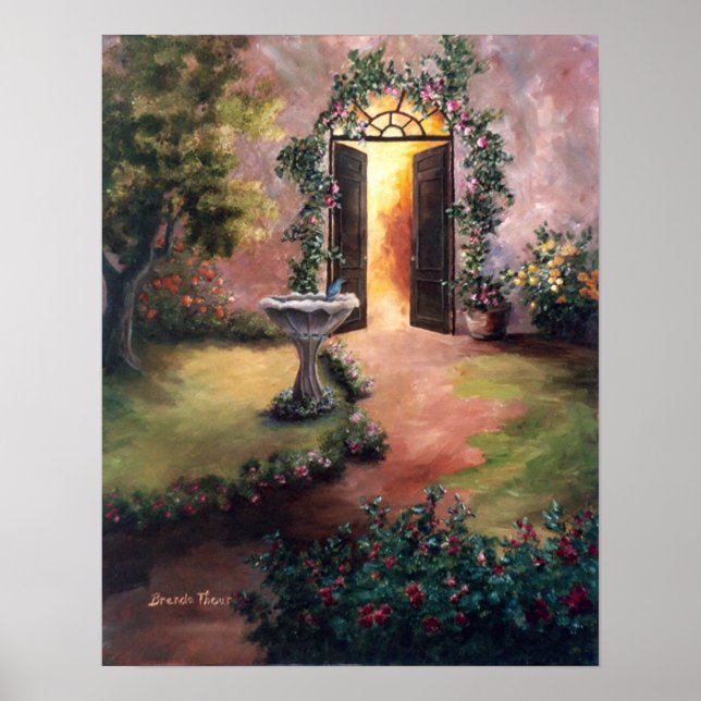 Poster de luz de boas-vindas (Frente)