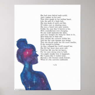 Poster de luz de estilhaços