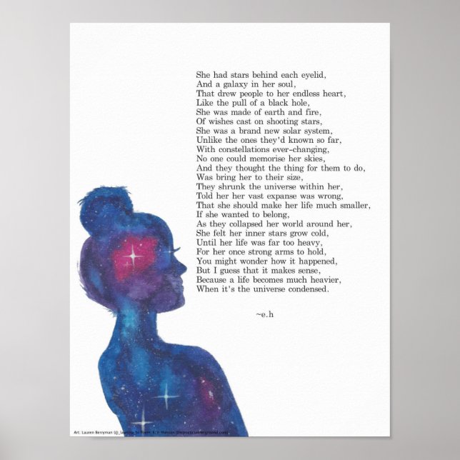 Poster de luz de estilhaços (Frente)