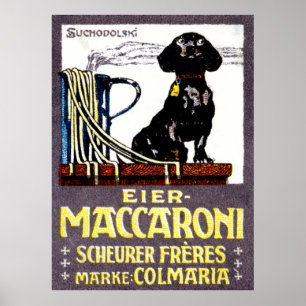 poster de Maccaroni 1910