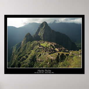 Poster de Machu Picchu - 7 maravilhas do mundo
