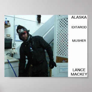 Poster de Mackey da lança