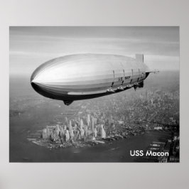 POSTER de Macon USS 16"x20"