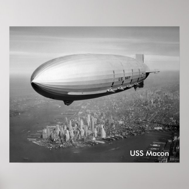 POSTER de Macon USS 16"x20" (Frente)