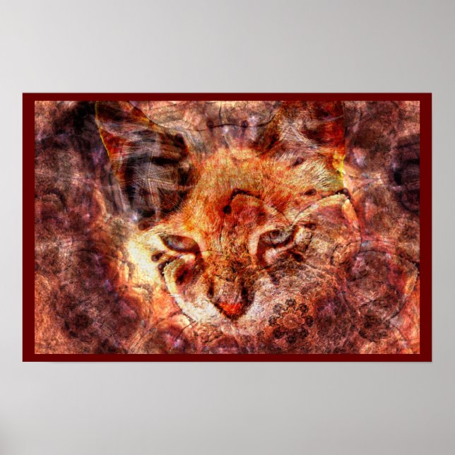 Poster de madeira (Frente)