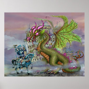 Poster de magia das artes escuras