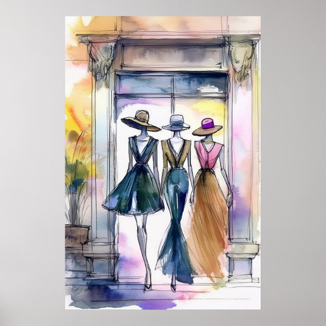 Poster de Mannequim (Frente)