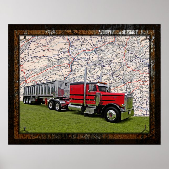 Poster de Mapa 379 do McAndrew (Frente)