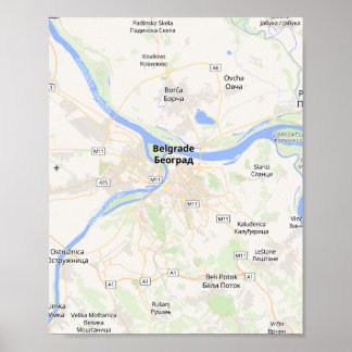 Pôster de Mapa Personalizado