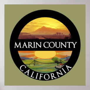 Poster de Marin County California