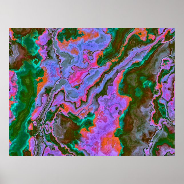 Poster de mármore azedo (Frente)