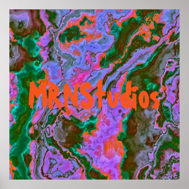 Poster de mármore azedo (Frente)