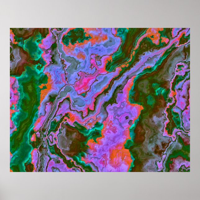 Poster de mármore azedo (Frente)