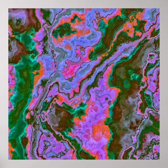 Poster de mármore azedo (Frente)