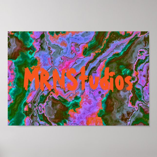 Poster de mármore azedo (Frente)