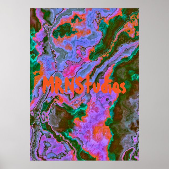 Poster de mármore azedo (Frente)