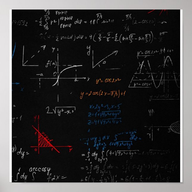 Poster de matemática (Frente)