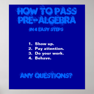 poster de matemática