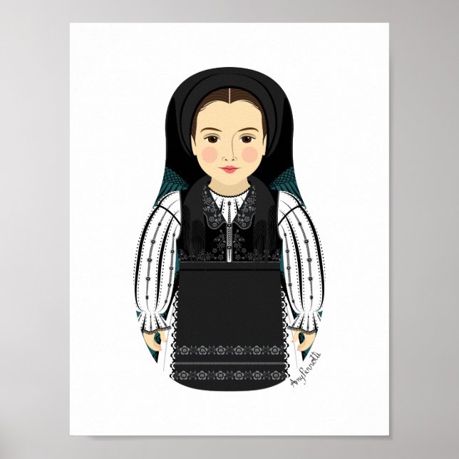 Poster de Matryoshka romeno (Frente)