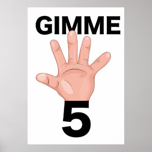 Poster Dê-me 5