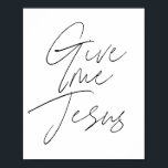 Poster Dê-me Jesus Script<br><div class="desc">Dê-me Jesus Script</div>