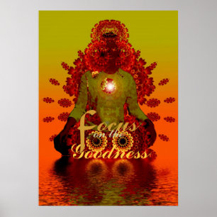 Pôster de Meditações Positivas